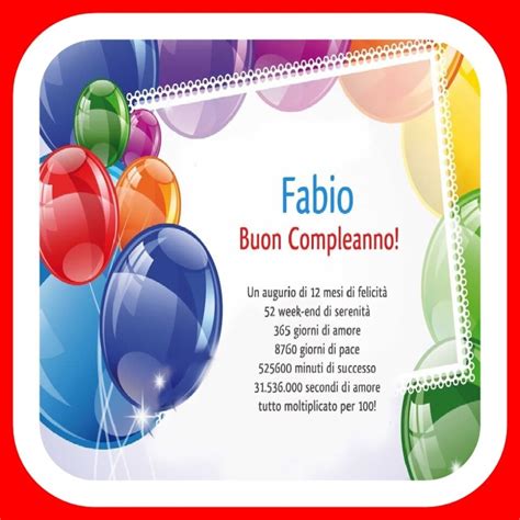 Buon Compleanno Fabio Bellissime Immagini Nuove Licondividi It