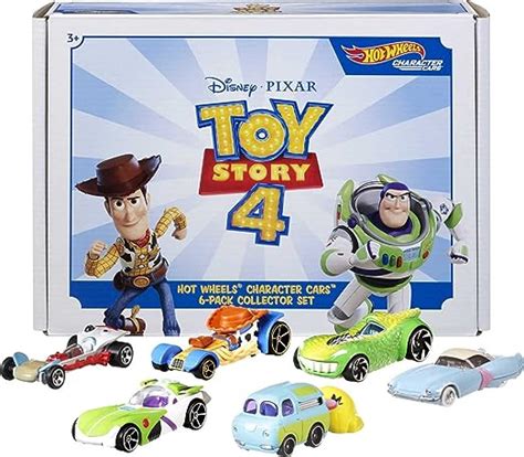Amazon Hot Wheels Mattel Disney And Pixar Toy Story Bundle Of Scale Character Cars