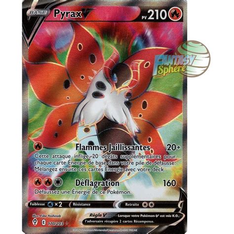 Pyrax V Full Art Ultra Rare Epee Et Bouclier Evolution