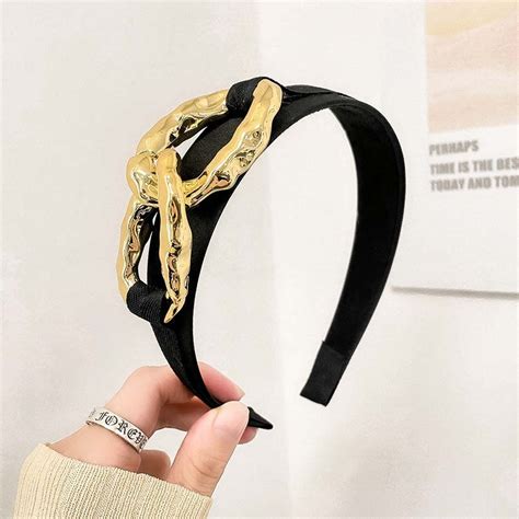 Silver Color Gold Color Chain Headband Women Hair Band Hair Hoop Korean