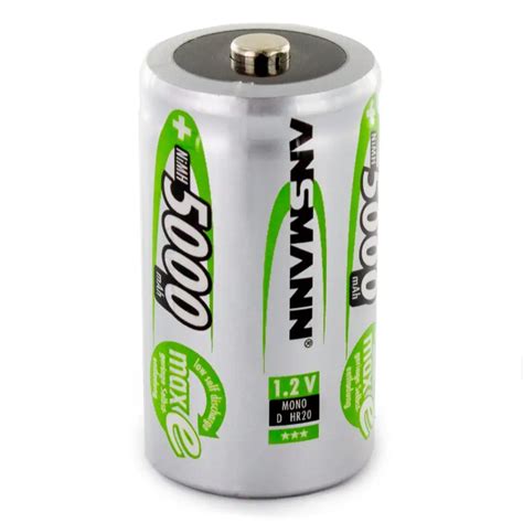 Ansmann Maxe D Mah Rechargeable Battery Cell Pack Solutions