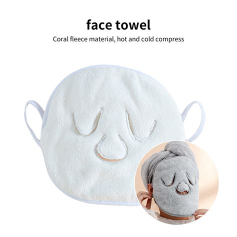 Homenhome Hot Cold Wet Compress Facial Towel Mask Steamed Face Facial Beauty Steam Heating Eye