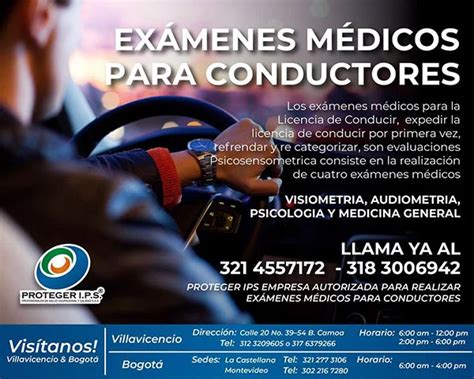 Ex Menes M Dicos Ocupacionales Conductores Obligatorios Para Empresas