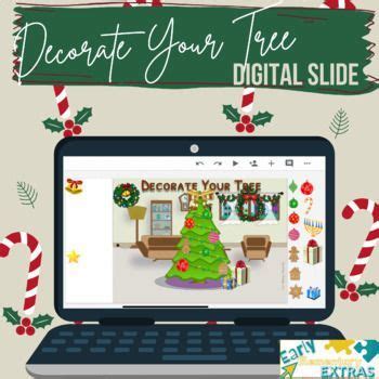 Christmas Activity - Digital Decorate a Christmas Tree, Google Slides ™ | Christmas activities ...