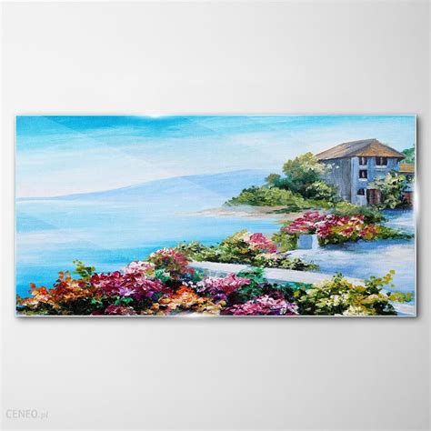 Coloray Obraz Na Szkle Malarstwo Morze 120x60 Cm