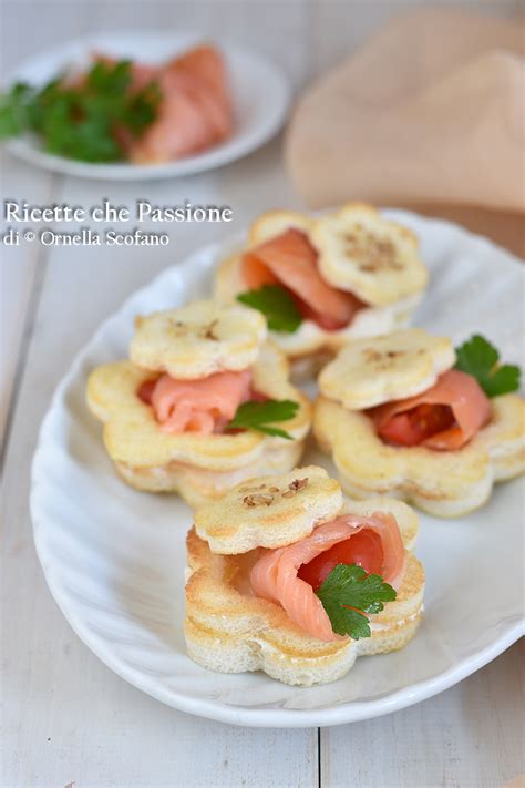 Scrigni Fioriti Al Salmone Ricette Che Passione Di Ornella Scofano