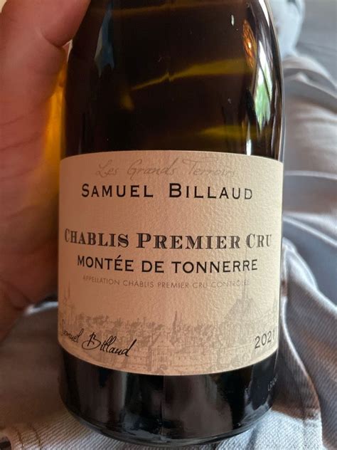 Samuel Billaud Chablis Er Cru Mont E De Tonnerre France