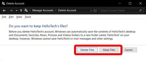 How To Delete Administrator Account In Windows Hellotech How