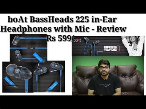 BoAt BassHeads 225 Special Edition In Ear Headphones With Mic Blue