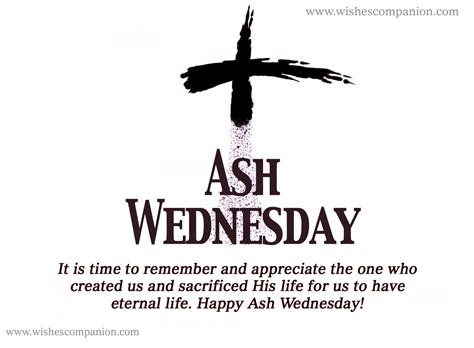 Happy Ash Wednesday Wishes, Messages, Quotes and Images