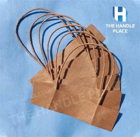 155mm Paper Handles At Rs 0 70 Pair Tipping Rope Paper Bag Handle In Anand Id 2851265965233