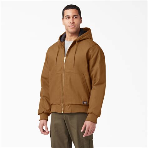 Rigid Duck Hooded Jacket Mens Outerwear Dickies