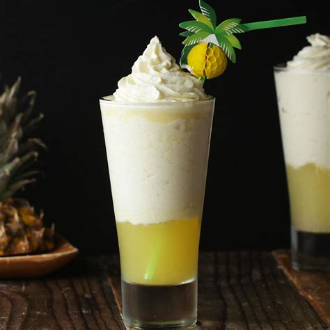 Pineapple Ice Cream Float Recipe by Maklano