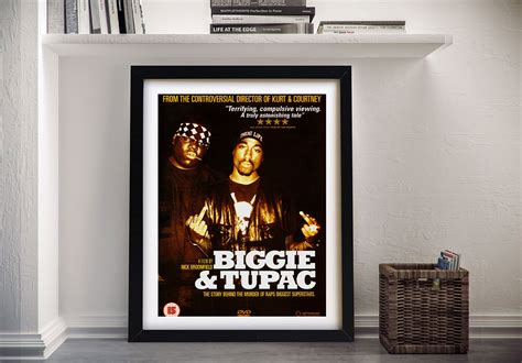 Biggie and Tupac Movie Poster Canvas Art Print | Home Decor Ideas