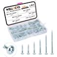 WELLOCKS Pocket Hole Screws 135 Pcs 82 54cm To 6 35cm Wood Screws