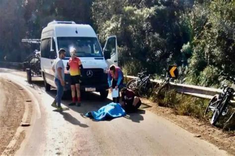 Ciclista Fica Gravemente Ferida Em Acidente Na Serra Do Rio Do Rastro