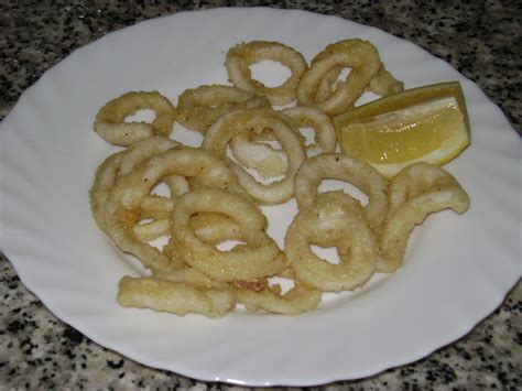 Calamares A La Romana Deep Fried Squid Rings