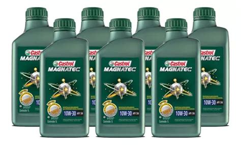 Kit 7 Litro Óleo De Motor Castrol Magnatec 10w30 Api Sn Parcelamento