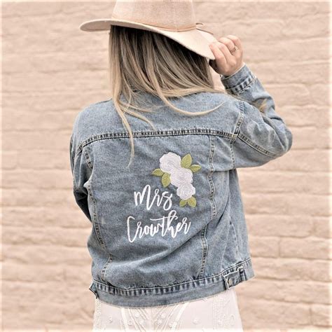 Lucky In Love Denim Jacket For Bride Lucky In Love Beautiful Jeans