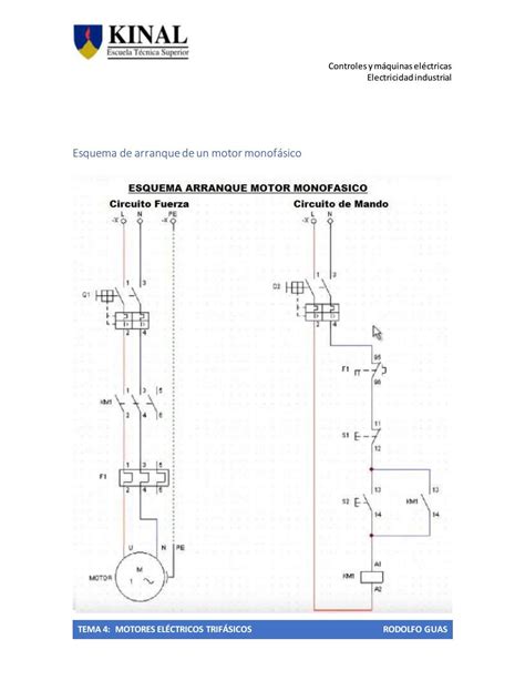 Diagrama De Control Motor Trifasico Diagrama Esquem Tico Pa