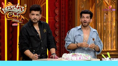 Karan Arjun क Star मलन स सभ ह Shocked Laughter Chefs