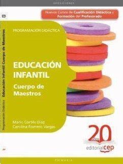 Cuerpo de Maestros Educación Infantil Programación Didáctica als