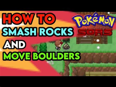 How To Move Rocks And Boulders In Pokemon Fire Red What Box Game