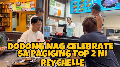 DODONG ROEL NAG CELEBRATE SA PAGIGING TOP 2 NI REYCHELLE ROEL OF