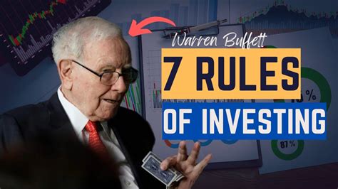 7 Rules Of Investing Warren Buffett Youtube