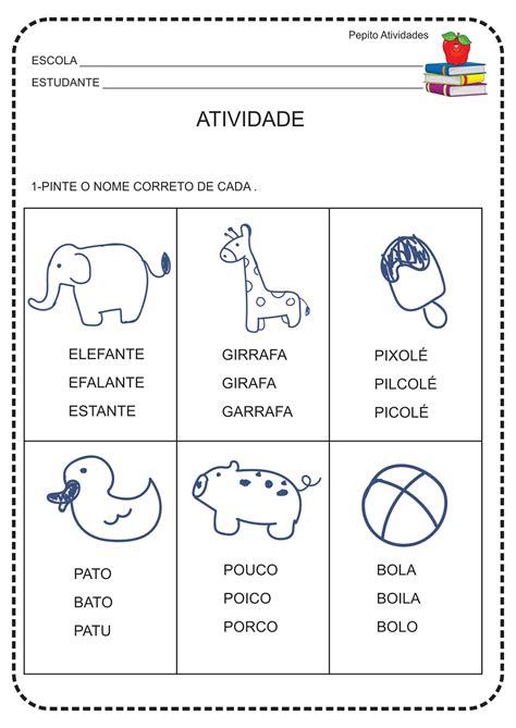 Atividade Segmentação De Palavras - Atividade De Segmentação De Palavras - RETOEDU