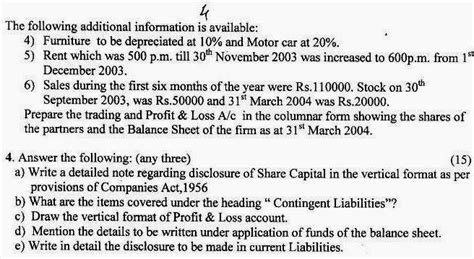 Question Papers Collection Sybaf Sem Iii Exam Financial Accounting