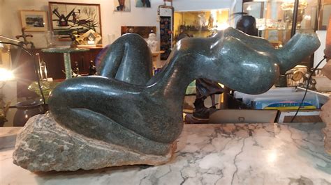 Sculpture Moderniste En Granit Brocante Antiquit S D Co