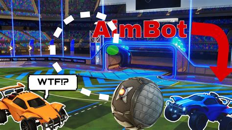 Using Aimbot To V My Friend In Rocket League Youtube