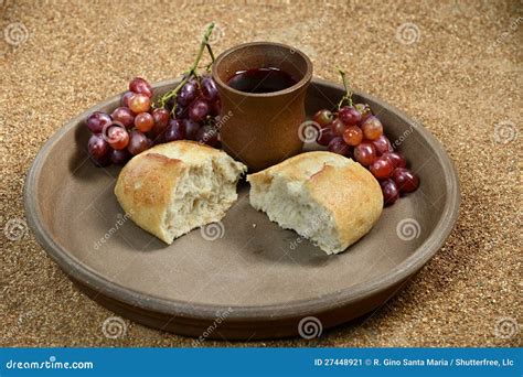 Communion Symbols Stock Image - Image: 27448921