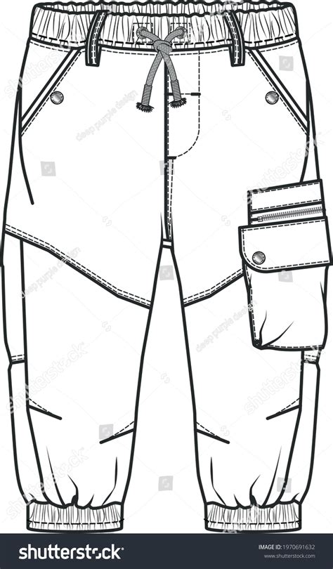 2,950 Pant Flat Sketch Images, Stock Photos & Vectors | Shutterstock