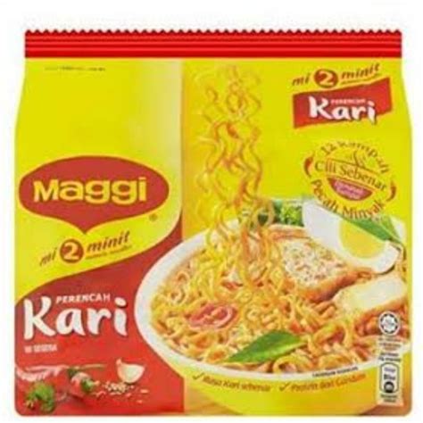 Jual Mie Maggi Malaysia Rasa Kari Shopee Indonesia