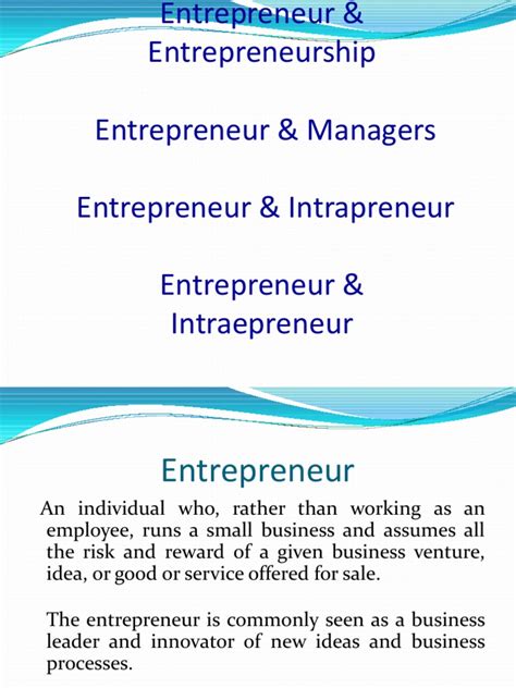 entrepreneurship   entrepreneurship business