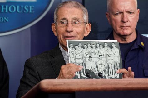 Dr Fauci Was A Basketball Captain Now Hes Americas Point Guard Wsj