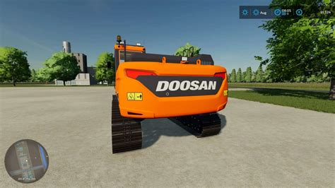 Doosan DX225 V1 0 0 0 FS25 Mod FS22 Mod