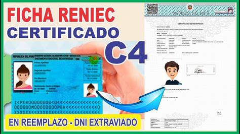 C Mo Tramitar El Certificado C Certificado De Dni Reniec Por