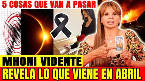 Alerta Todos Mhoni Vidente Advierte Que Va A Pasar Con El Eclipse