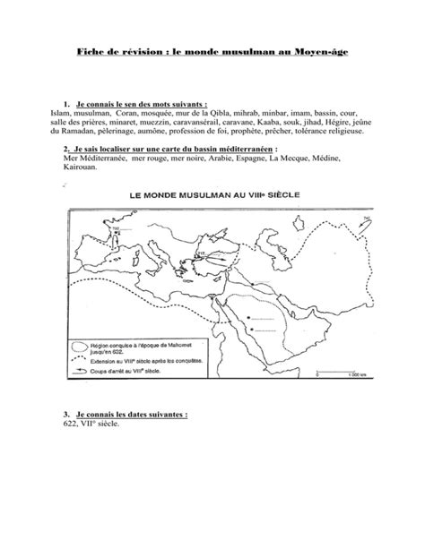 Quiz sur les débuts de l islam