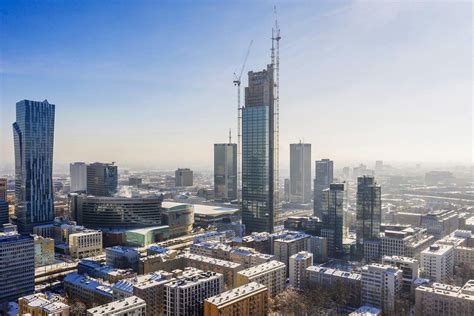 Varso Towers Roof Topped Out At M To Became The Polands Tallest