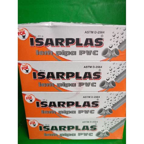 Jual Lem Isarplas Lem Pipa PVC Asli Original Aica Indria 40gr Tube