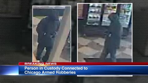 Suspect In Custody In Connection With Armed Robberies In Chicago