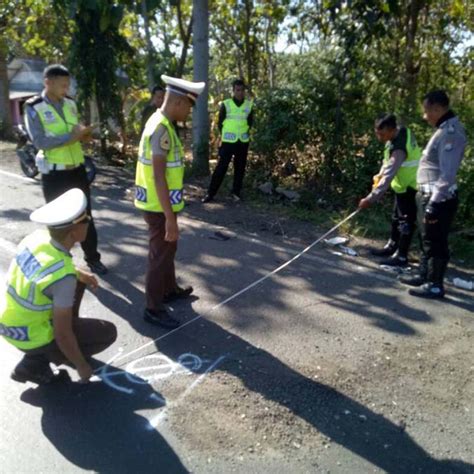 Dua Sepeda Motor Senggolan Di Jalan Satu Meninggal Dunia