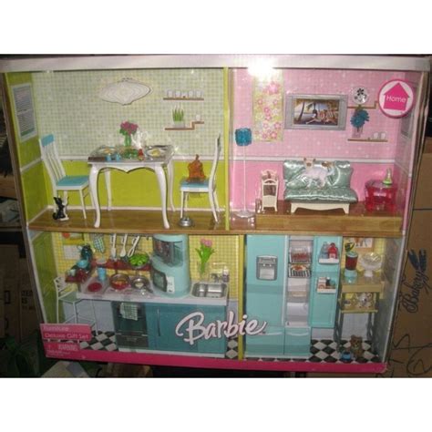 Barbie Set Regalo Mobiliario De Lujo Cocina Y M S Tg K Barbiepedia