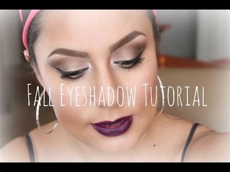 Fall Eyeshadow Tutorial Too Faced Chocolate Bar Palette YouTube