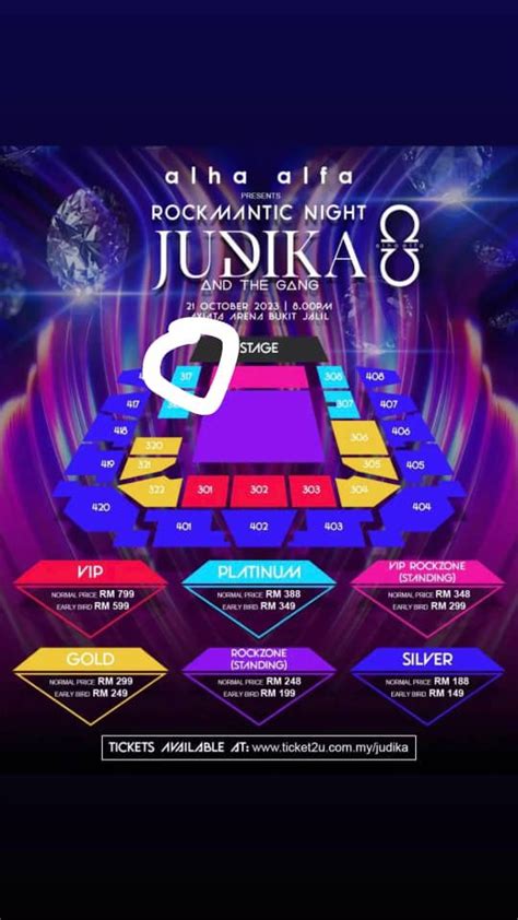 Judika Rockmantic Night Tickets Vouchers Event Tickets On Carousell