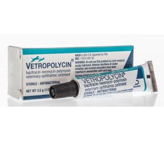 Vetropolycin® Ophthalmic Ointment | Santa Cruz Animal Health